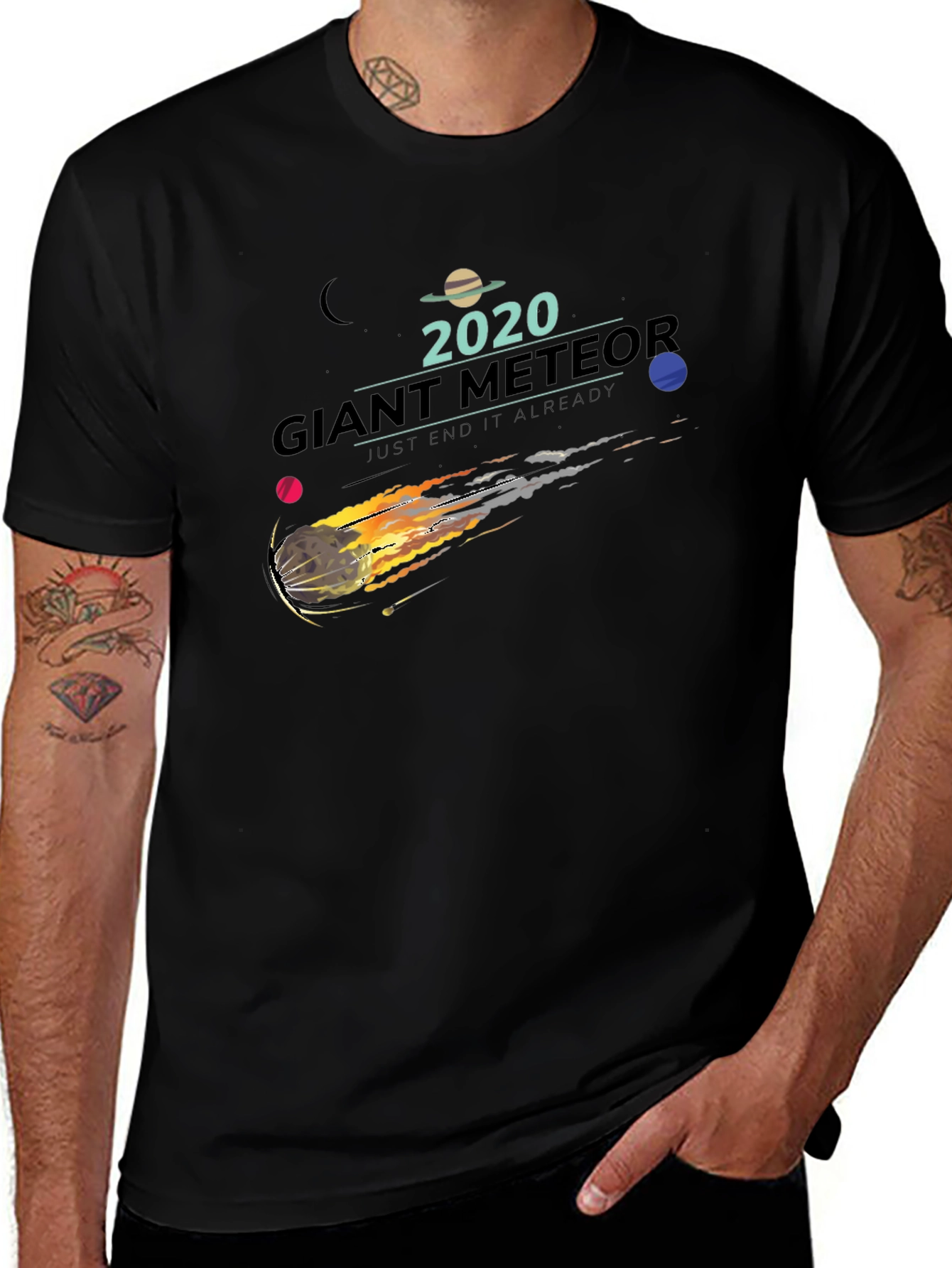 2020 Giant Meteor Graphic T-Shirt - End It Already!