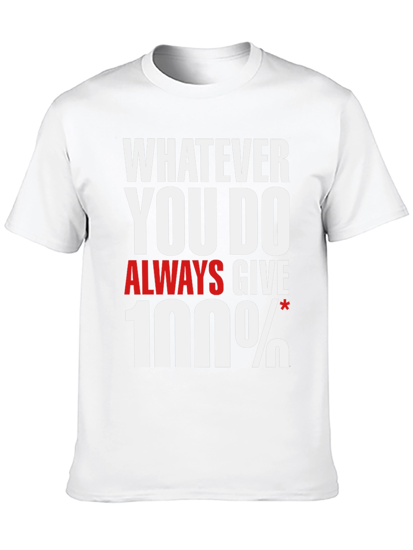100% Motivational Graphic Tee