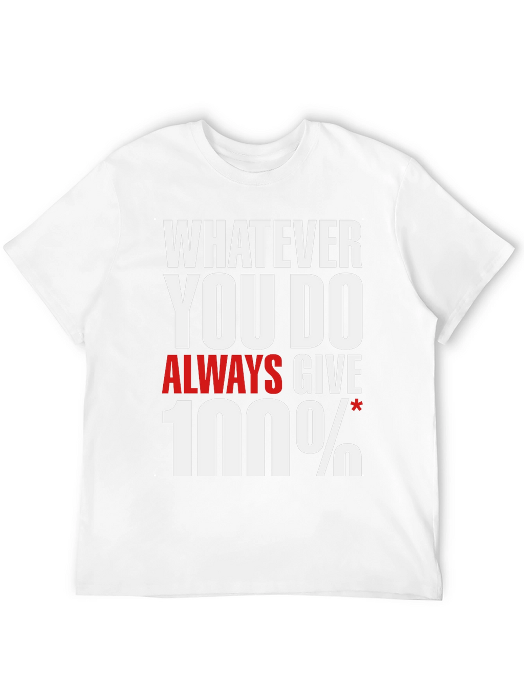 100% Motivational Graphic Tee