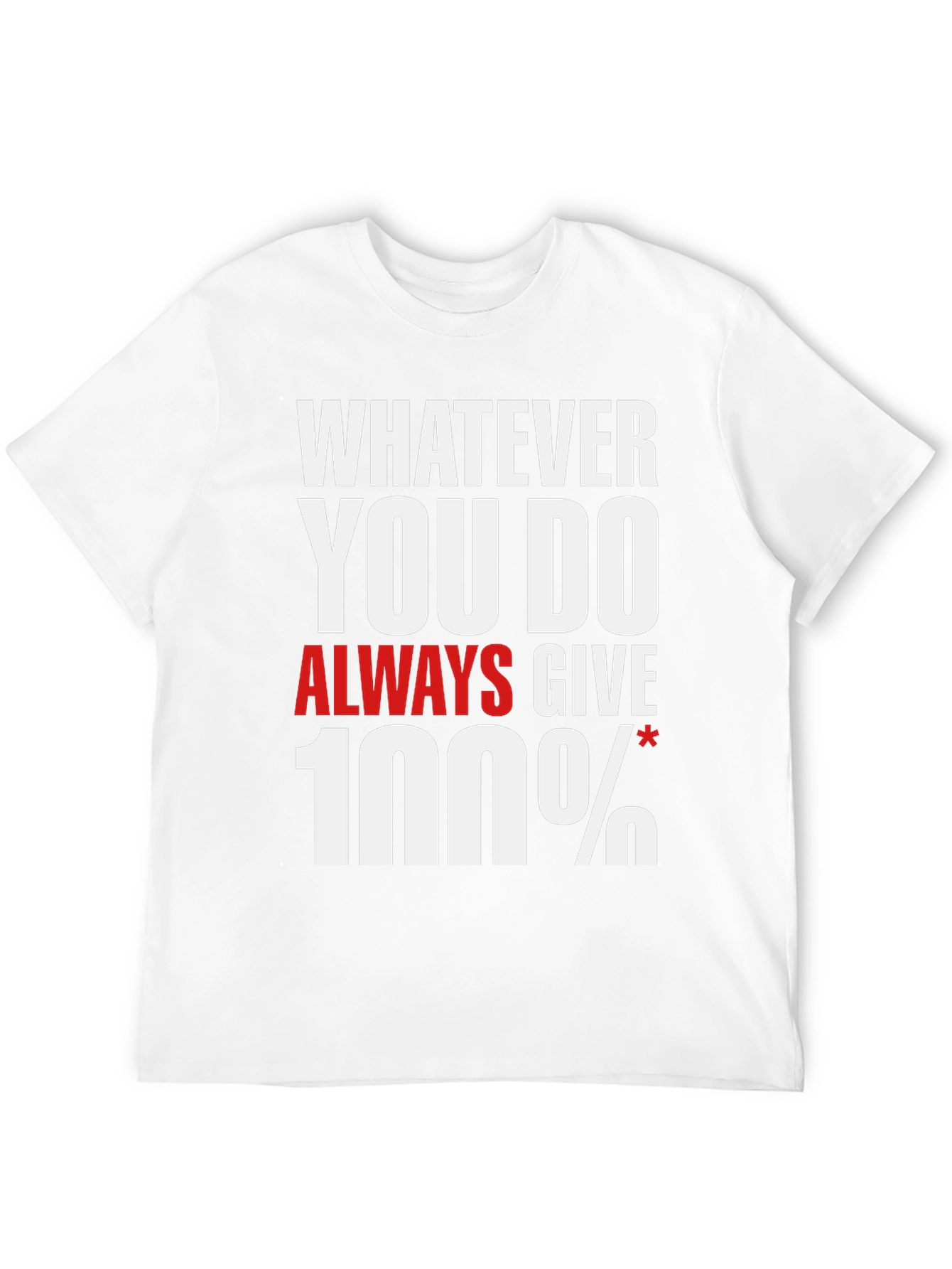 100% Motivational Graphic Tee
