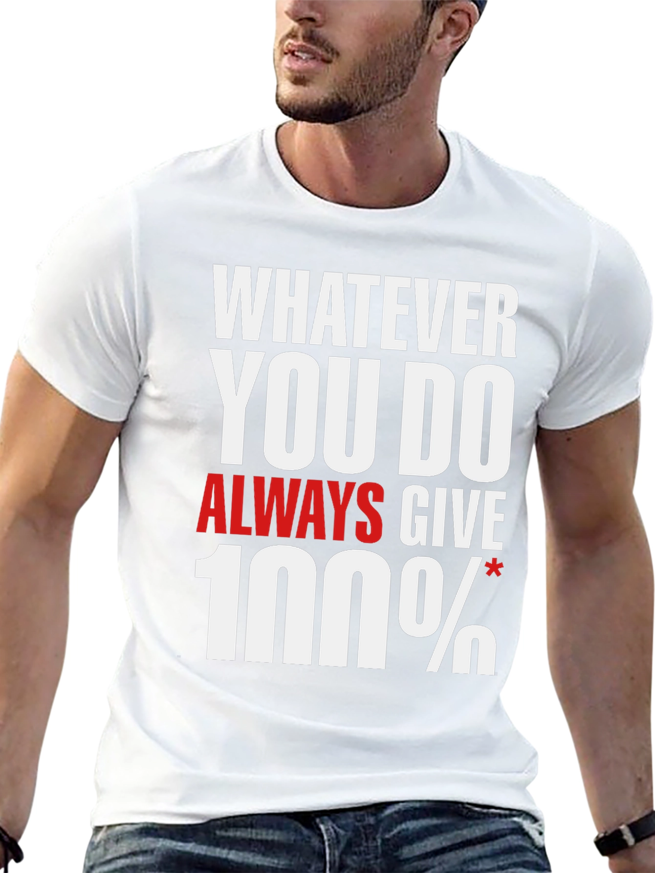 100% Motivational Graphic Tee