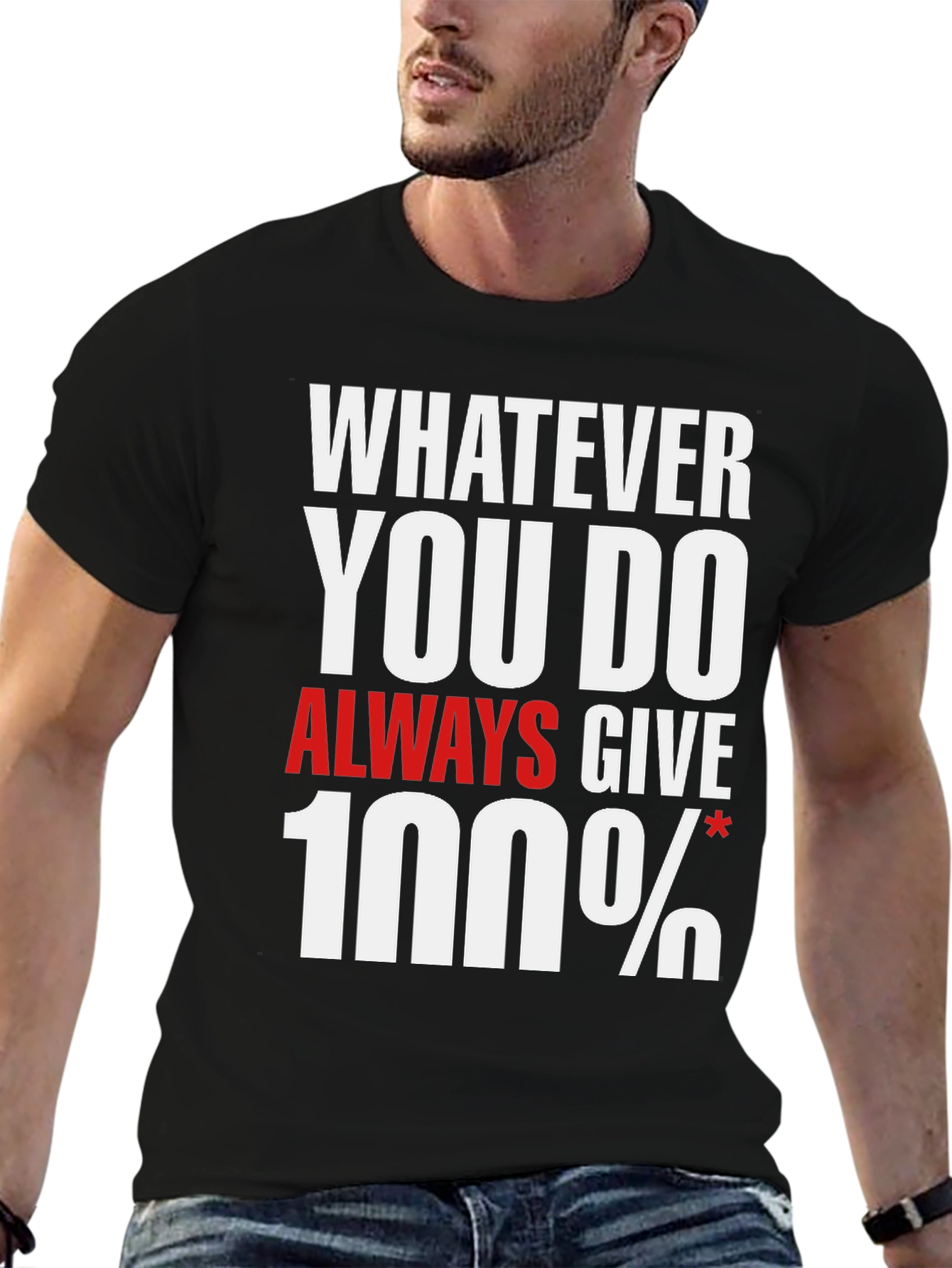 100% Motivational Graphic Tee