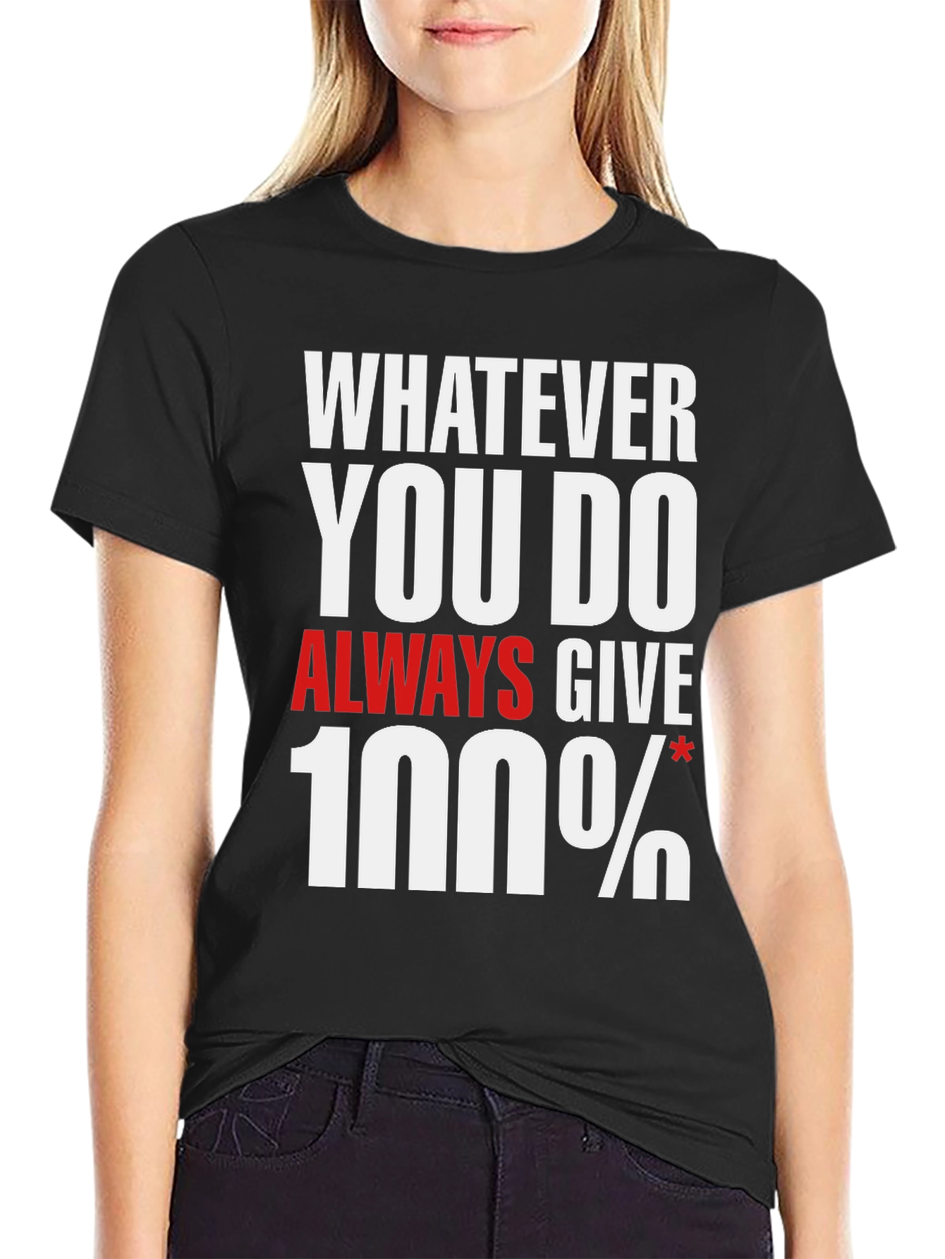 100% Motivational Graphic Tee