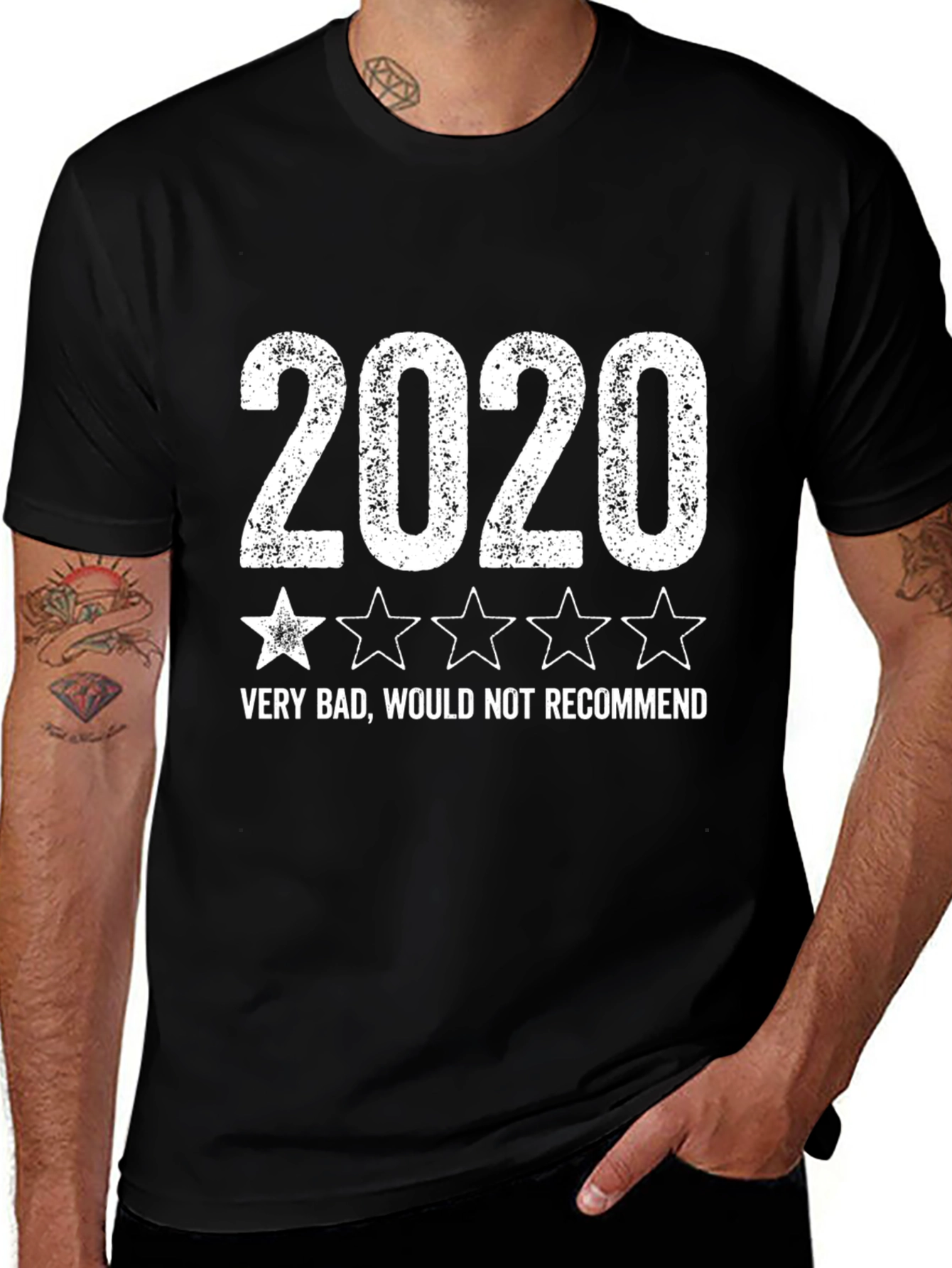 2020 One Star T-Shirt - Funny Review Tee