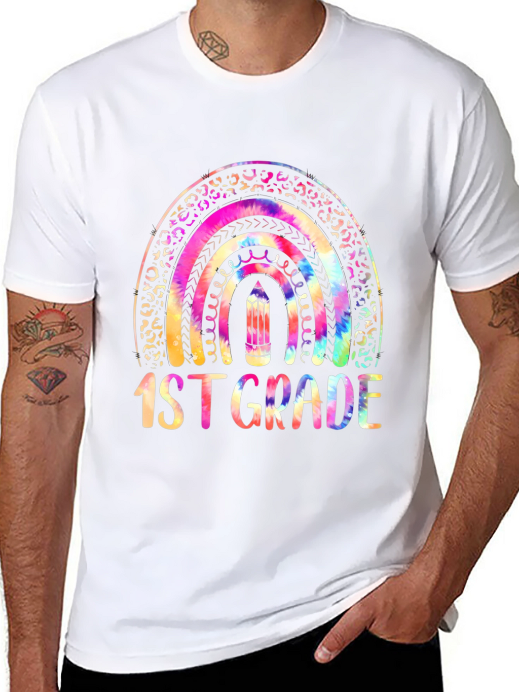 1st Grade Rainbow T-Shirt