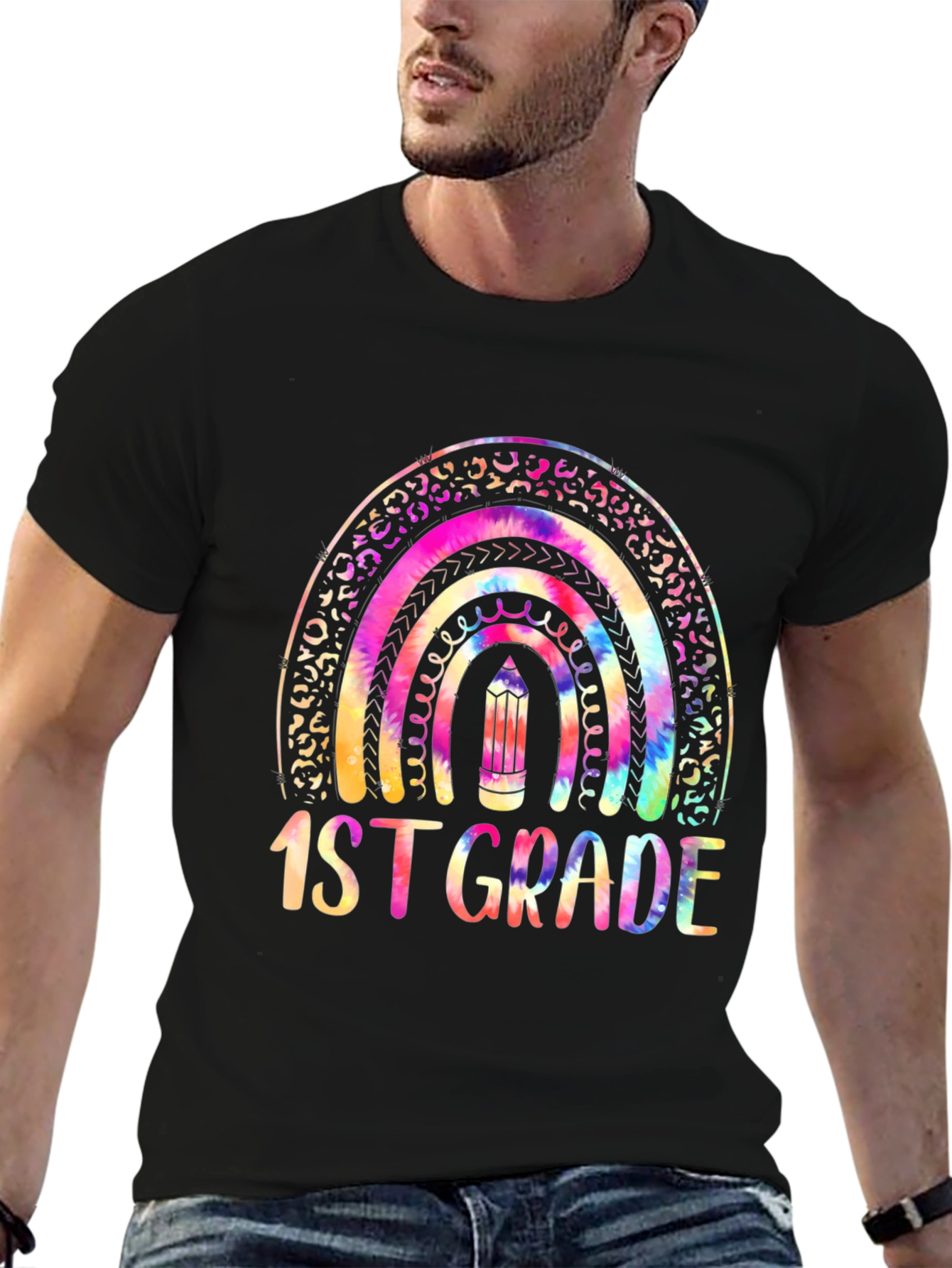 1st Grade Rainbow T-Shirt