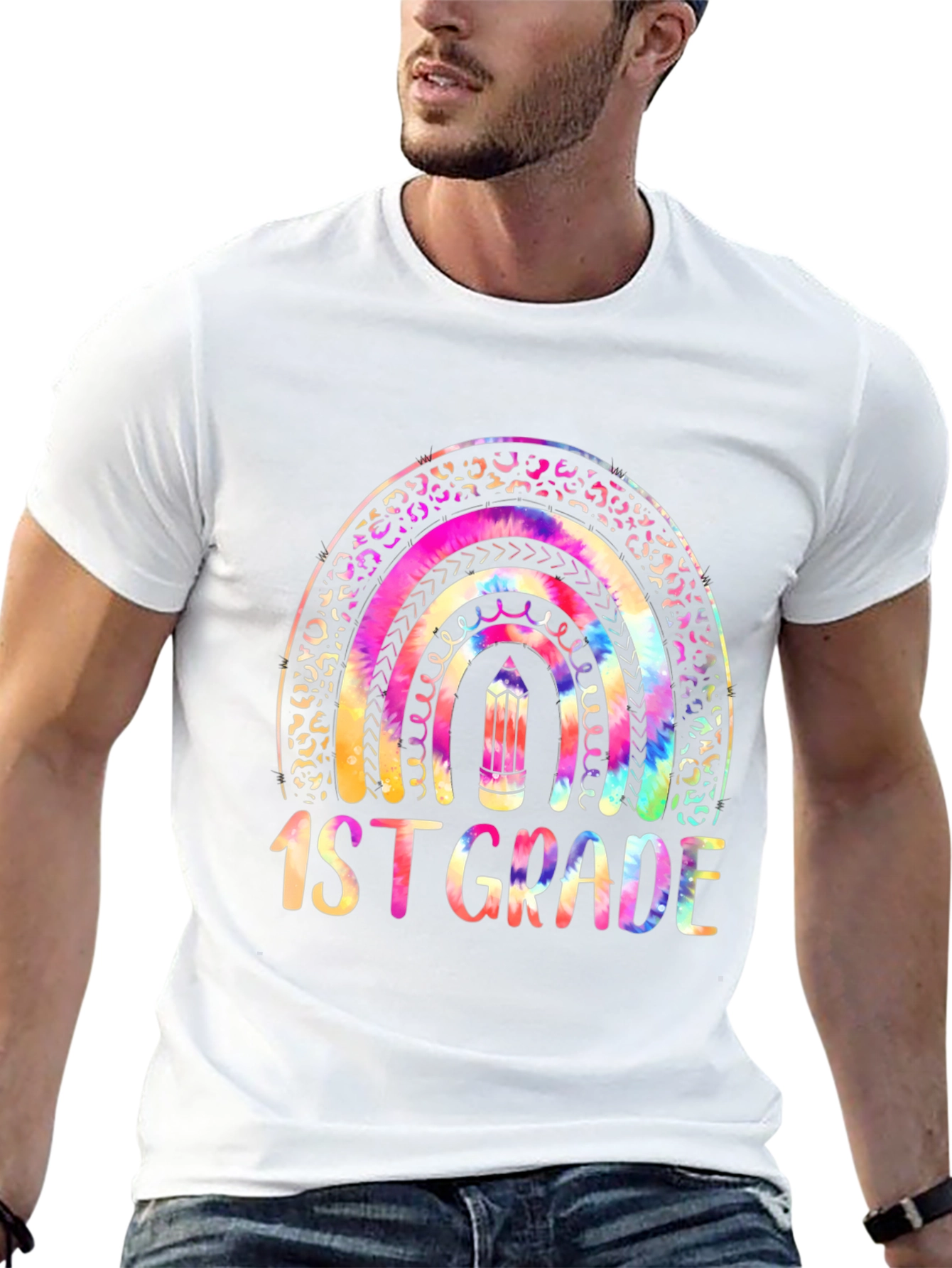 1st Grade Rainbow T-Shirt