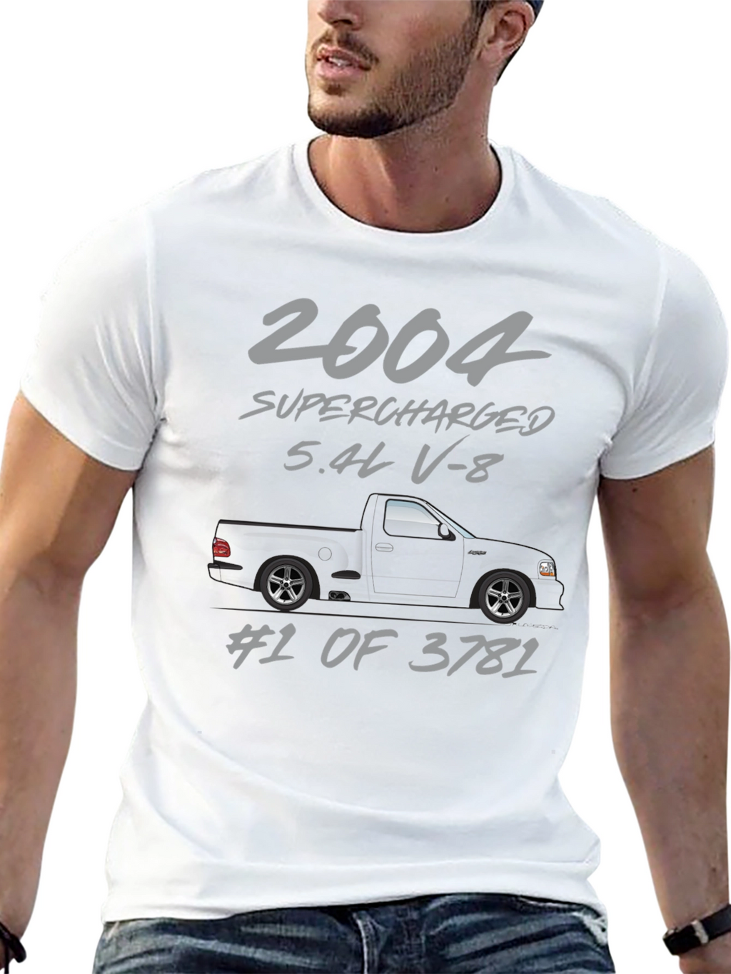 2004 Supercharged 5.4L V-8 Truck T-Shirt
