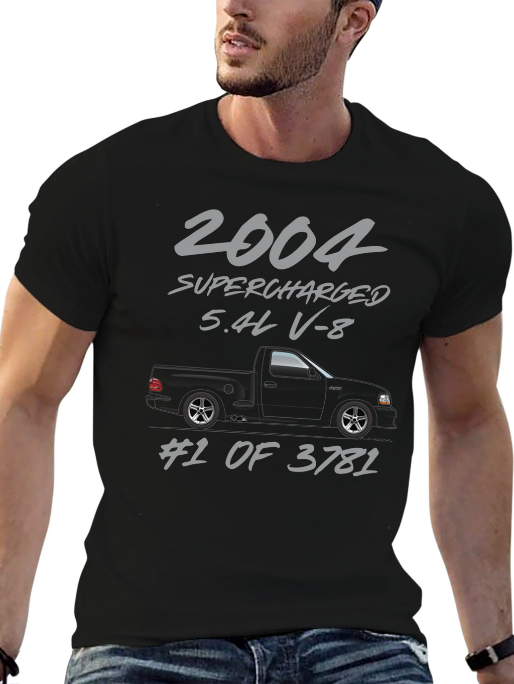 2004 Supercharged 5.4L V-8 Truck T-Shirt
