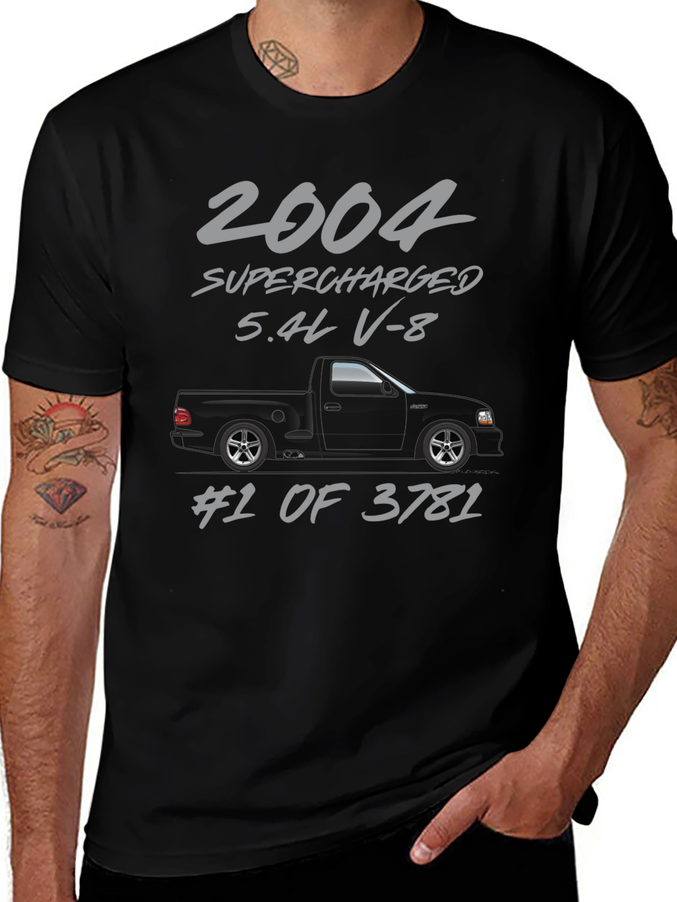 2004 Supercharged 5.4L V-8 Truck T-Shirt