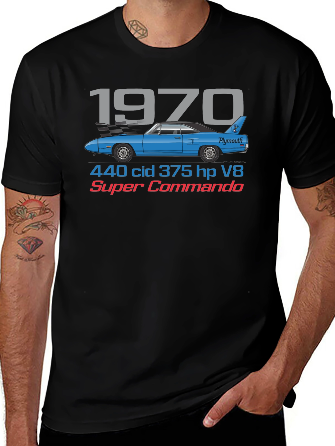 1970 Plymouth Super Commando T-Shirt