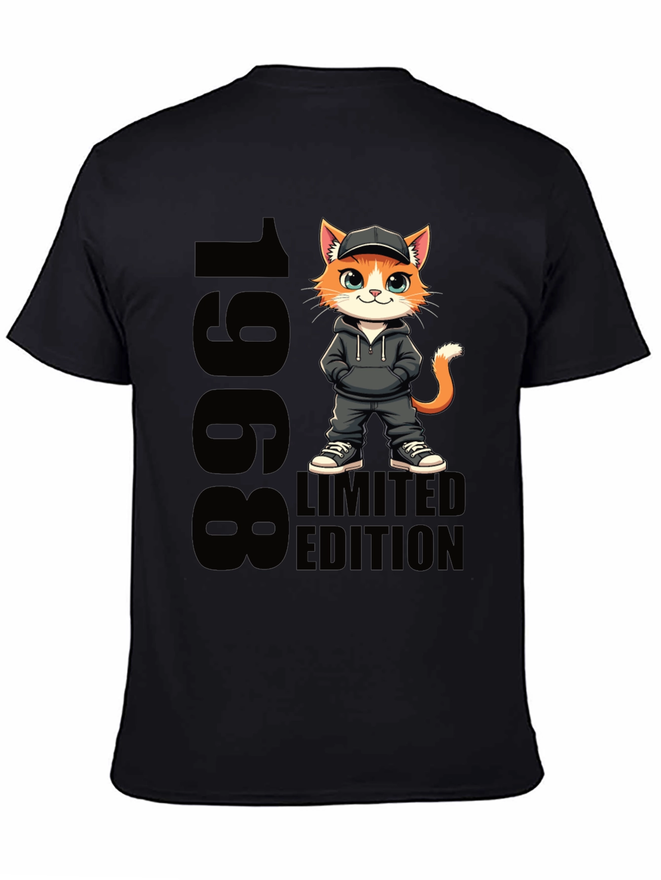 1968 Limited Edition Cartoon Cat T-Shirt