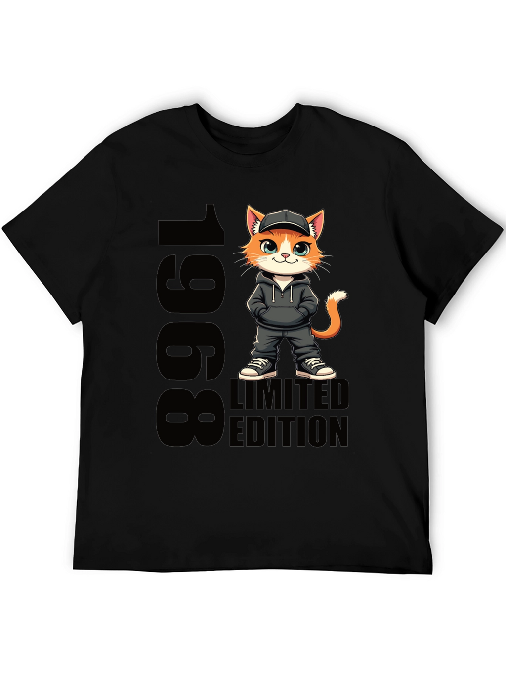 1968 Limited Edition Cartoon Cat T-Shirt