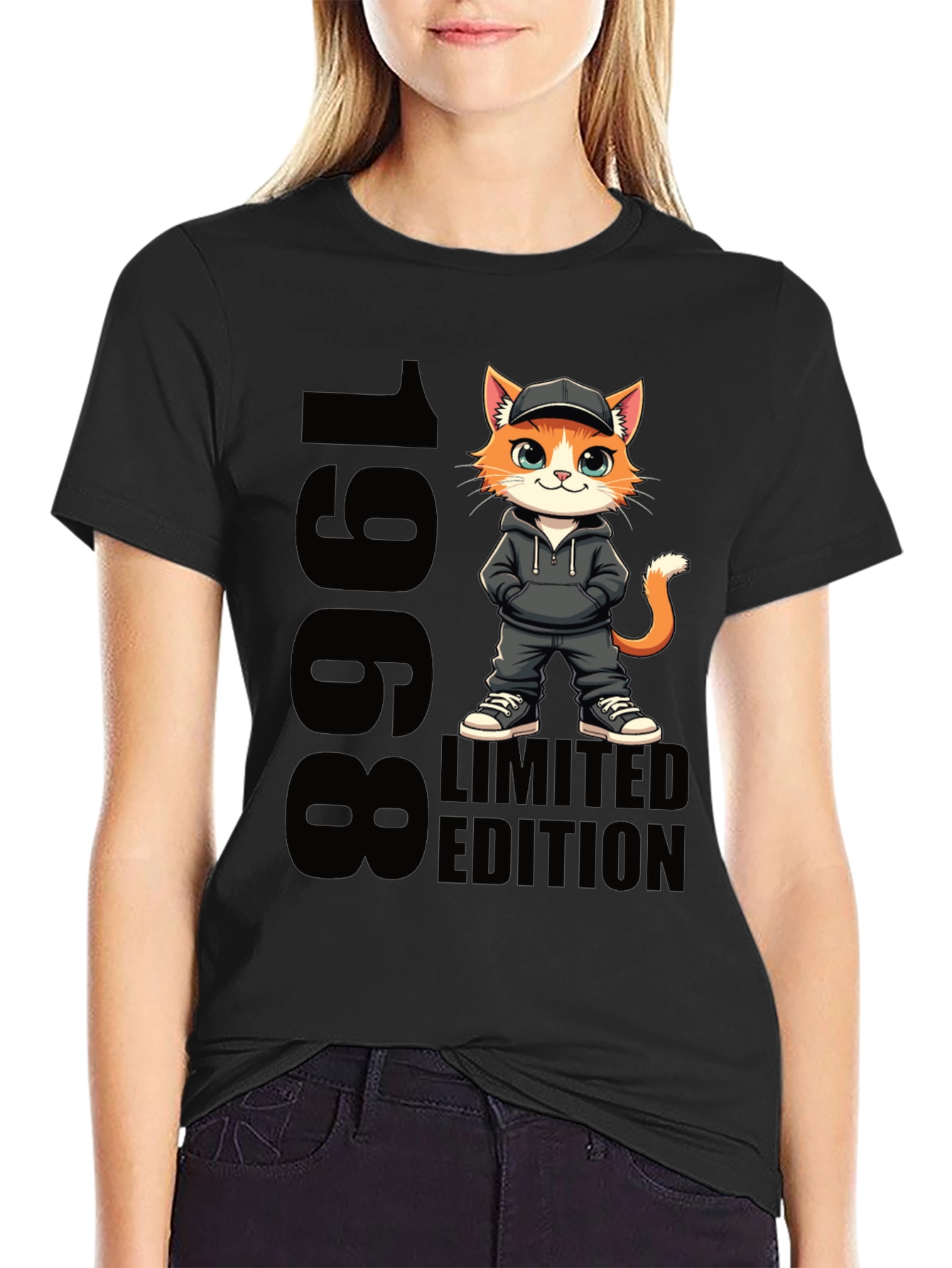 1968 Limited Edition Cartoon Cat T-Shirt