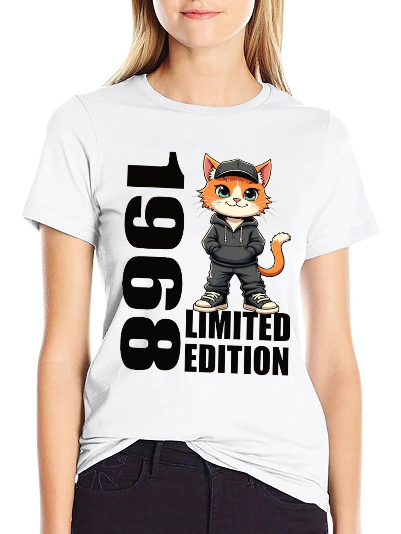 1968 Limited Edition Cartoon Cat T-Shirt