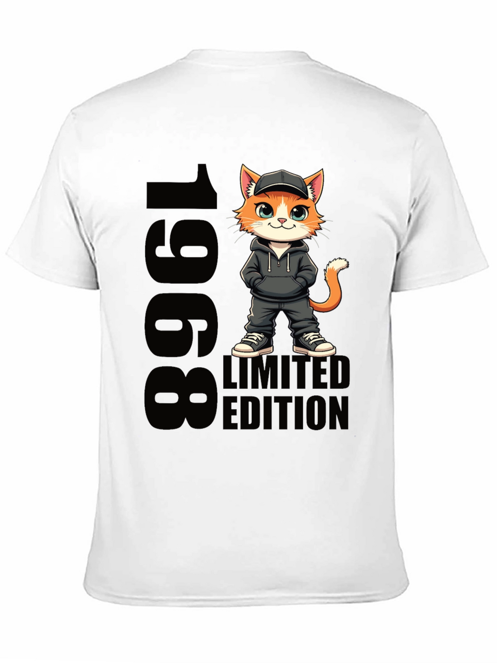 1968 Limited Edition Cartoon Cat T-Shirt