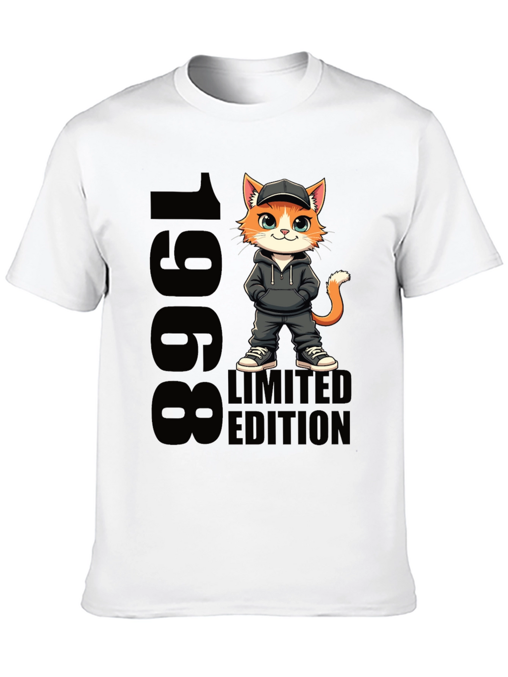 1968 Limited Edition Cartoon Cat T-Shirt