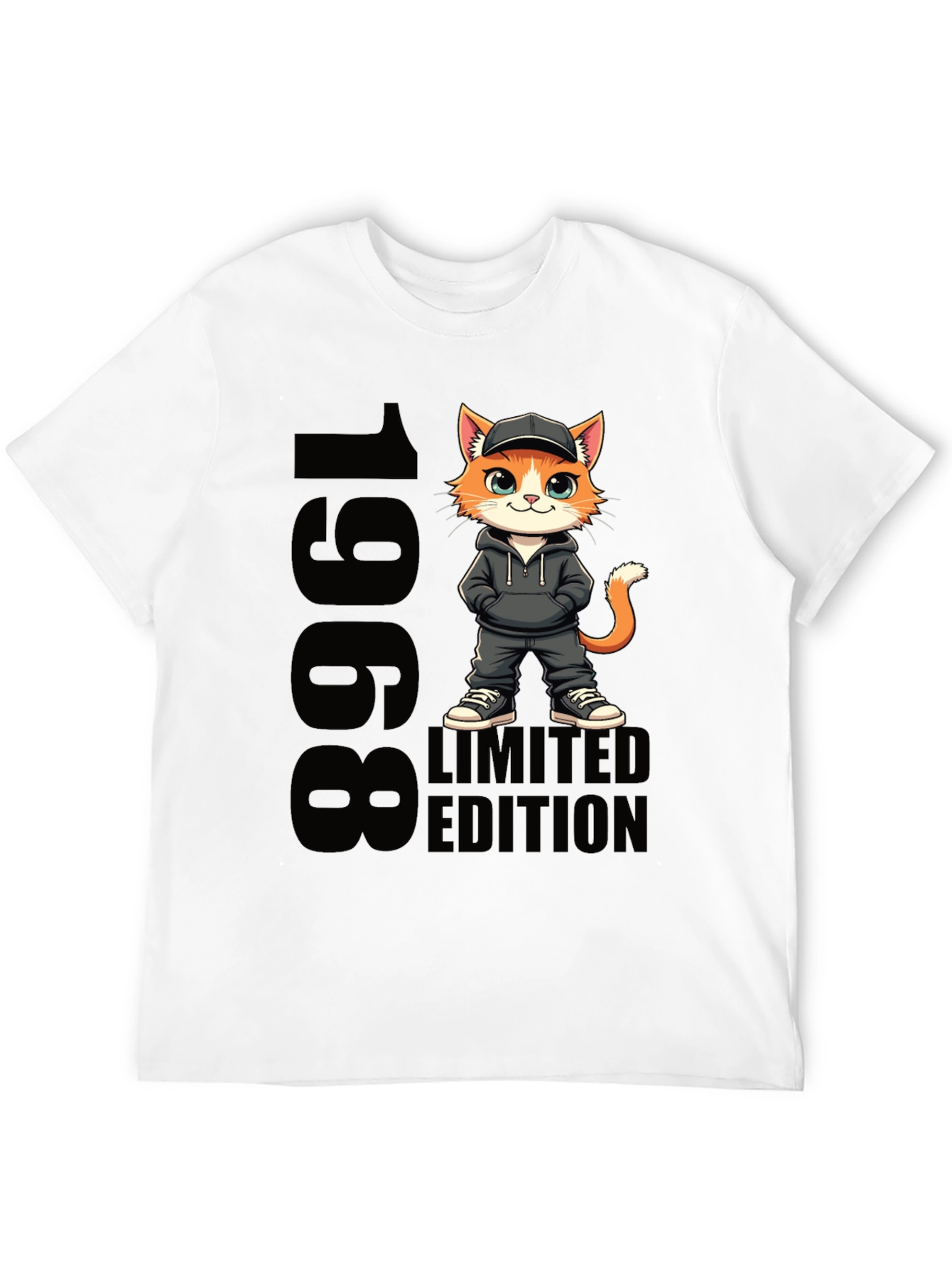 1968 Limited Edition Cartoon Cat T-Shirt