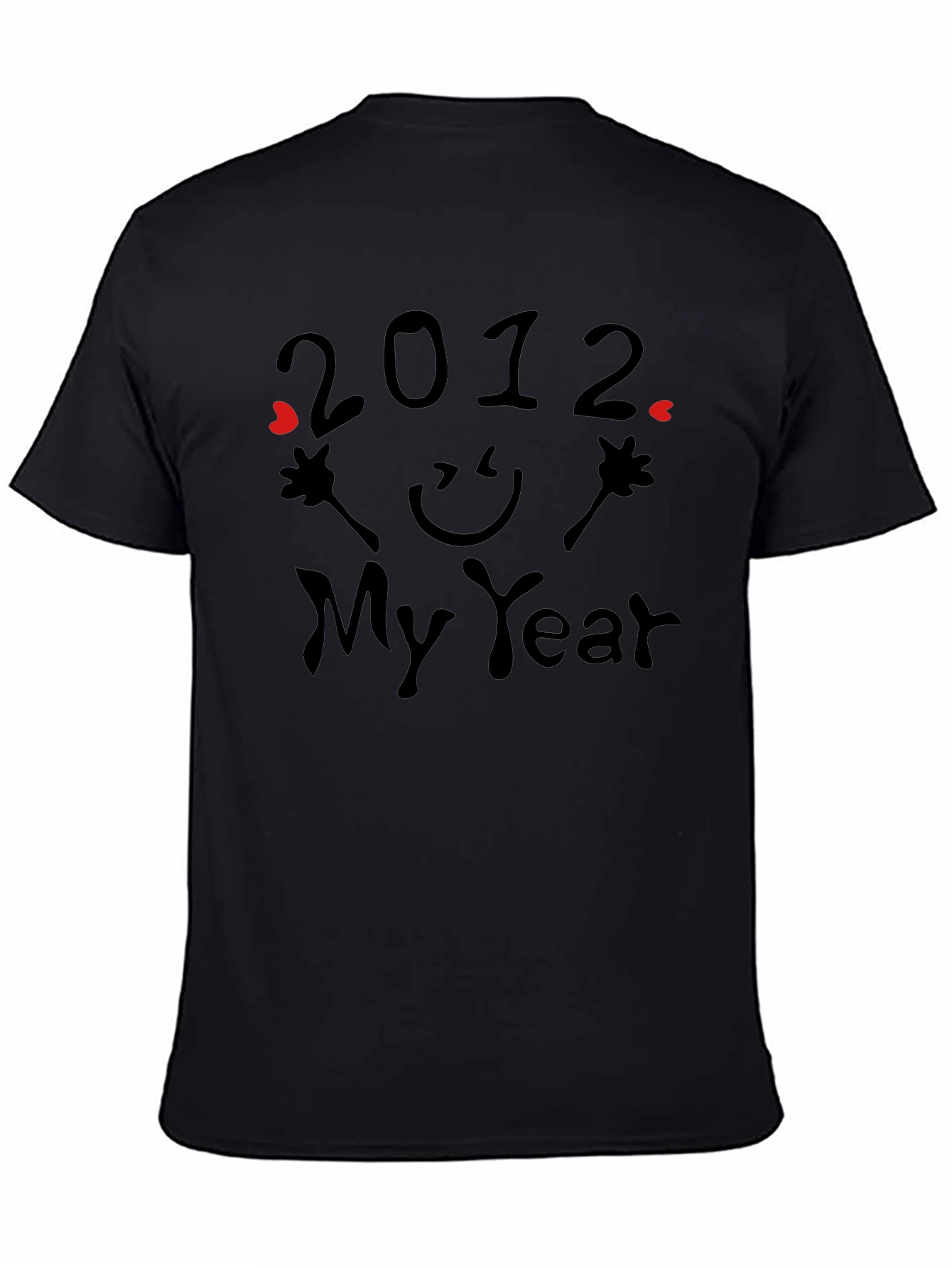 2012 My Year Graphic Print T-Shirt