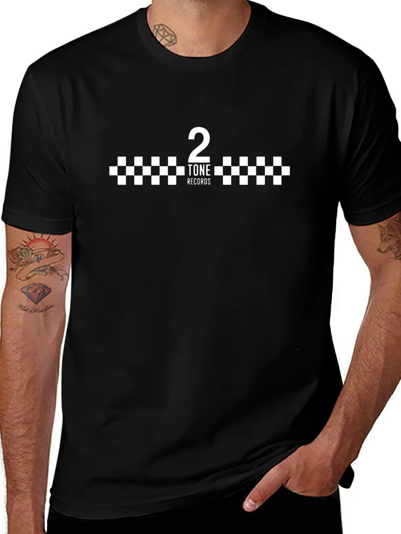 2 Tone Records Black Graphic Tee