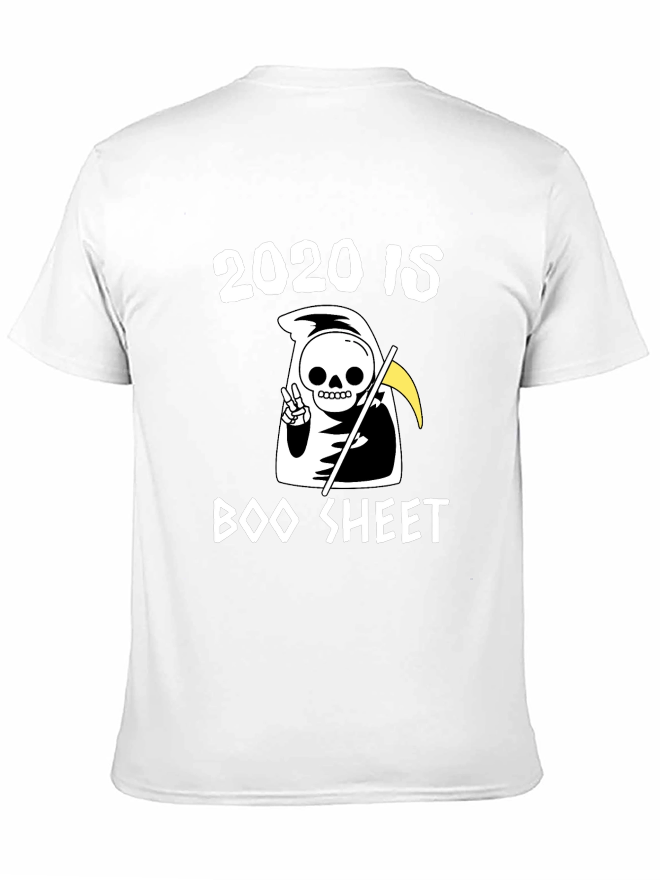 2020 is Boo Sheet T-Shirt - Funny Halloween Graphic Tee