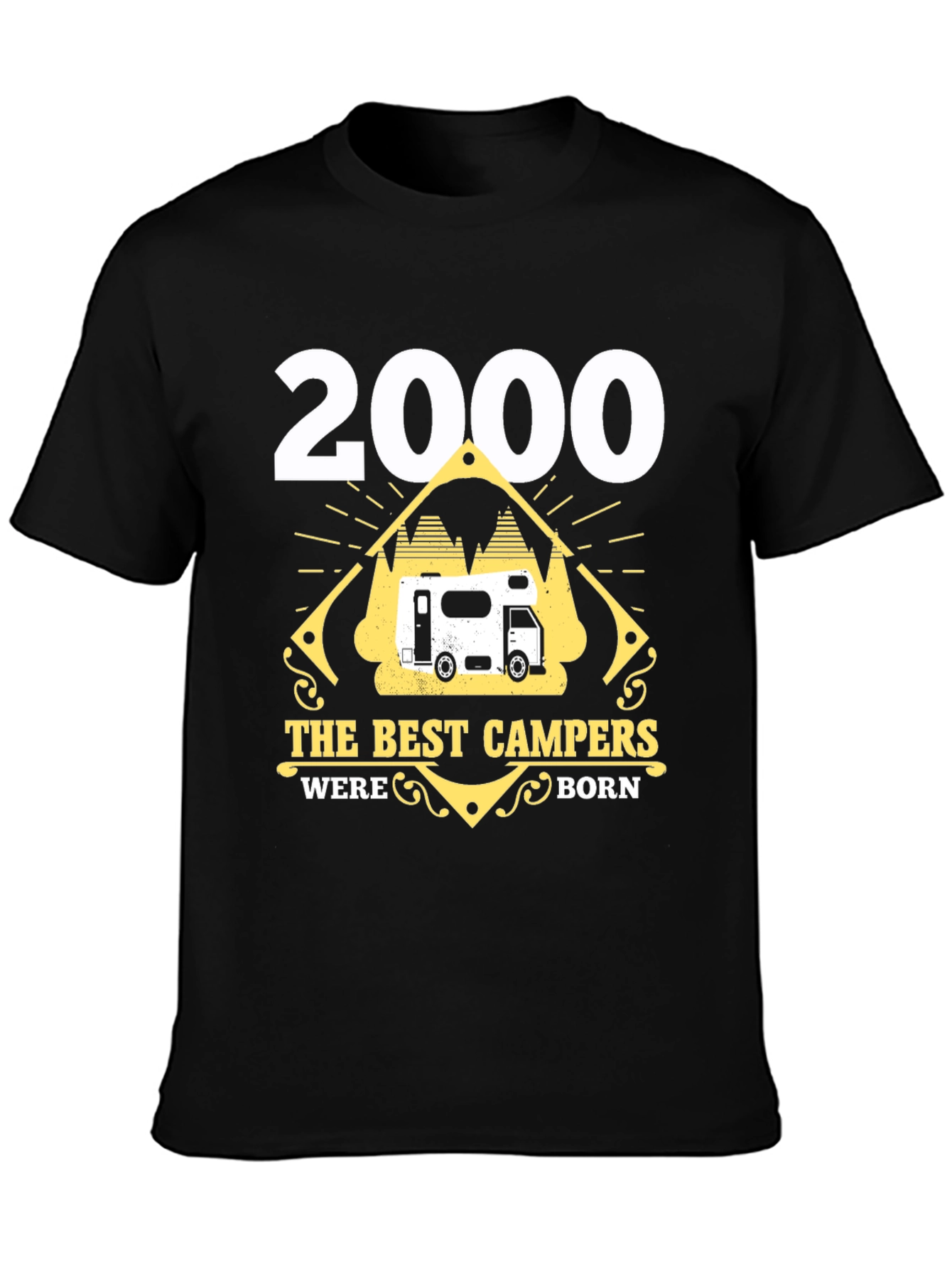 2000 Best Campers Born Here T-Shirt