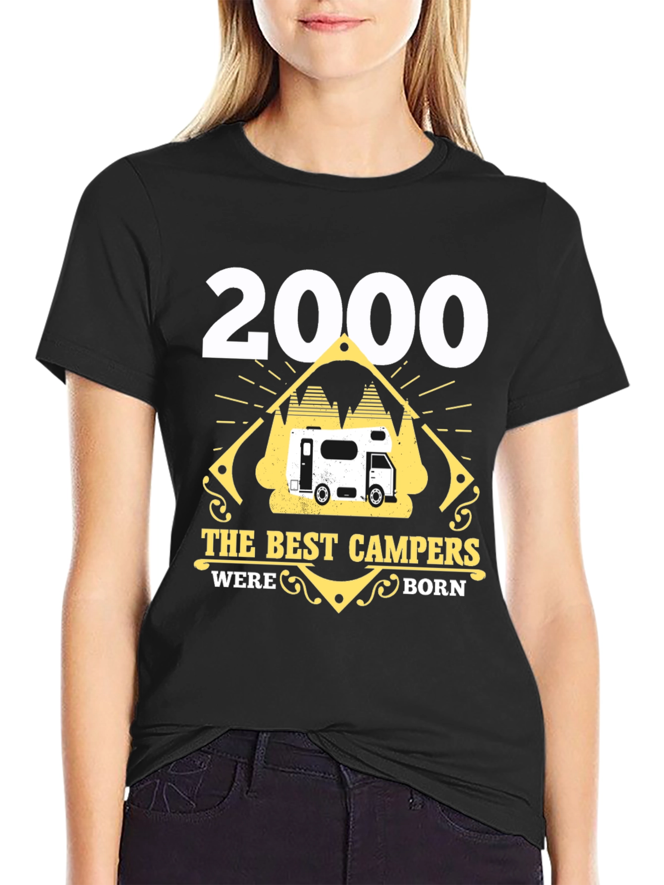 2000 Best Campers Born Here T-Shirt
