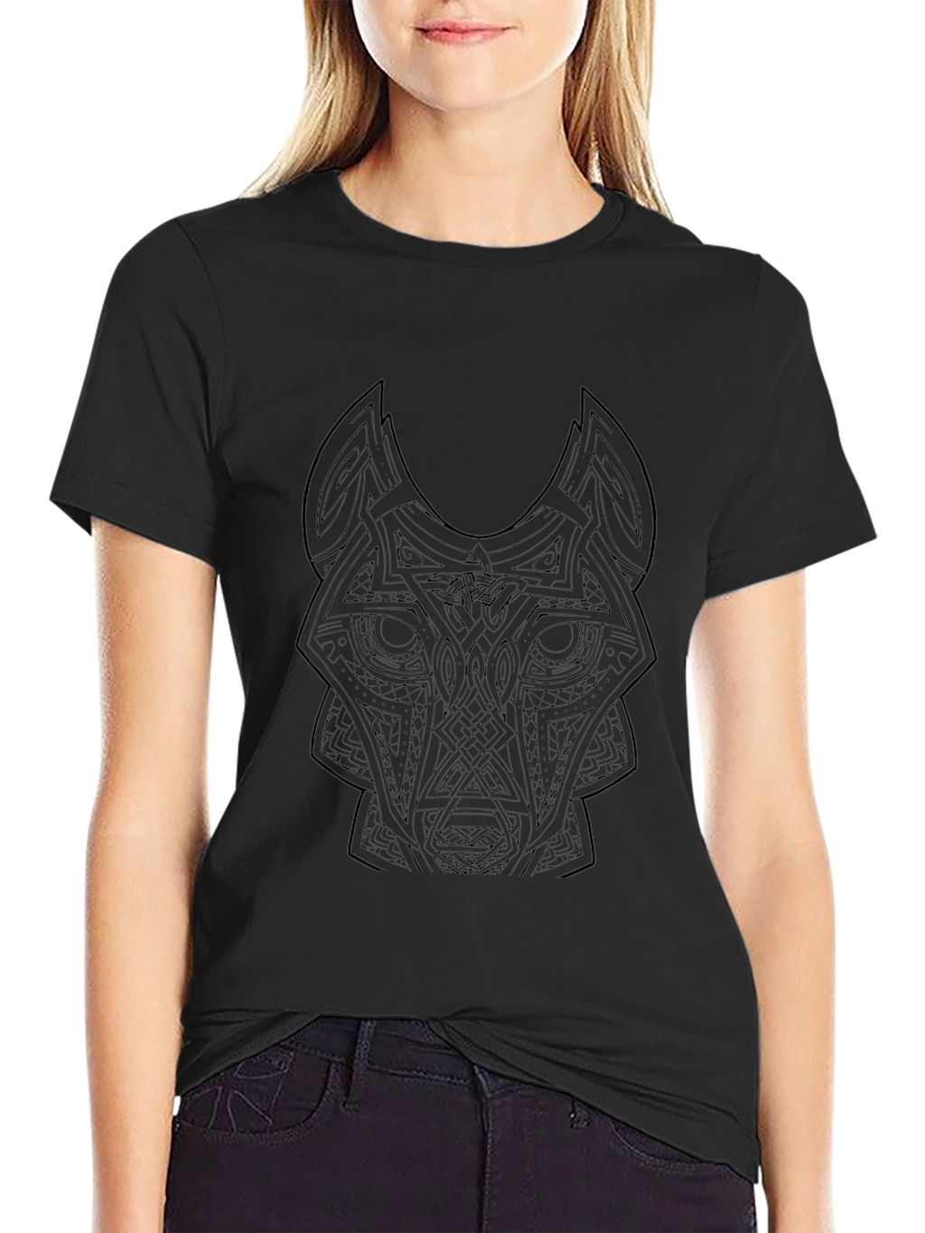Celtic Wolf T-Shirt - Unique Graphic Tee