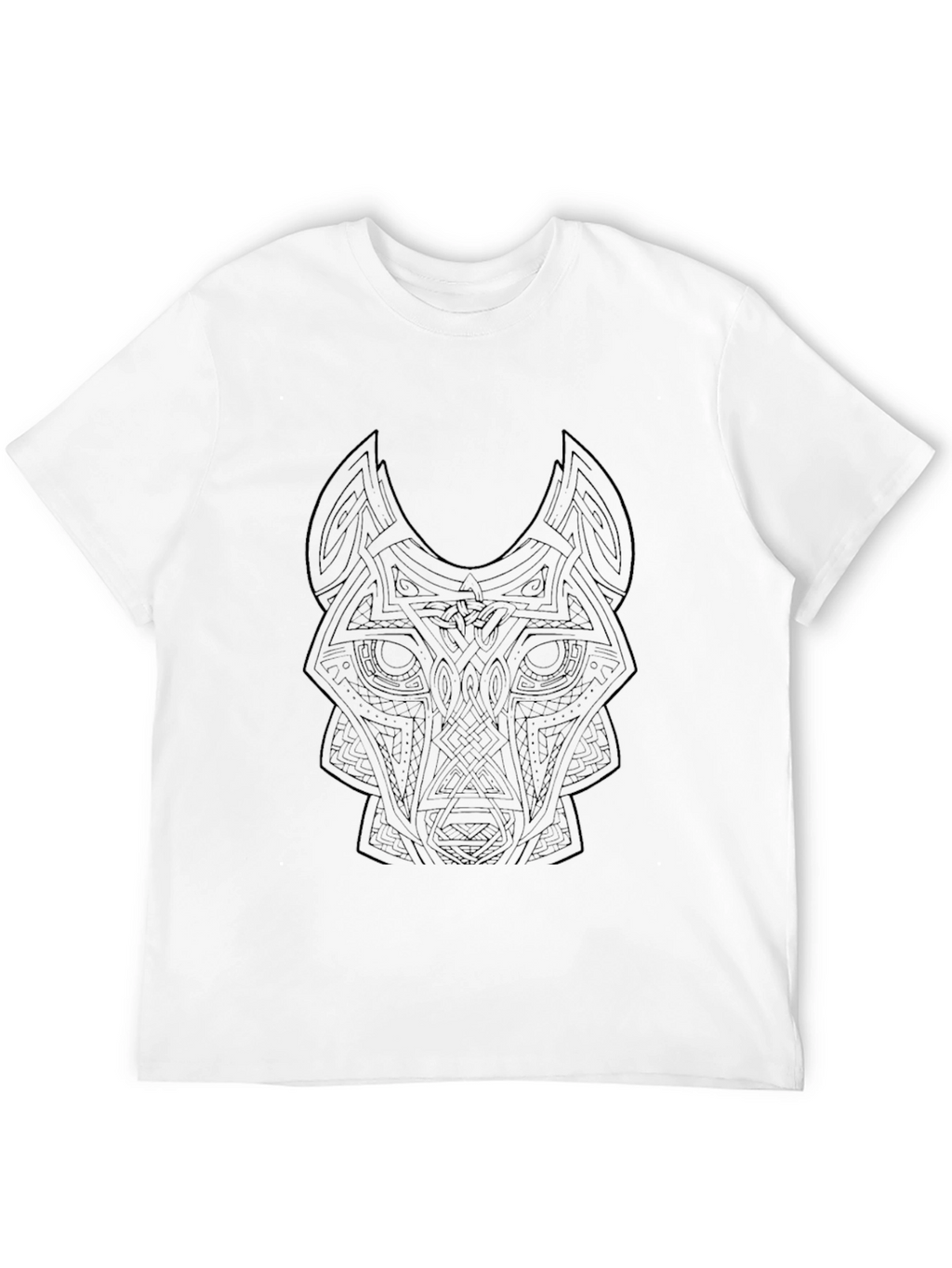 Celtic Wolf T-Shirt - Unique Graphic Tee