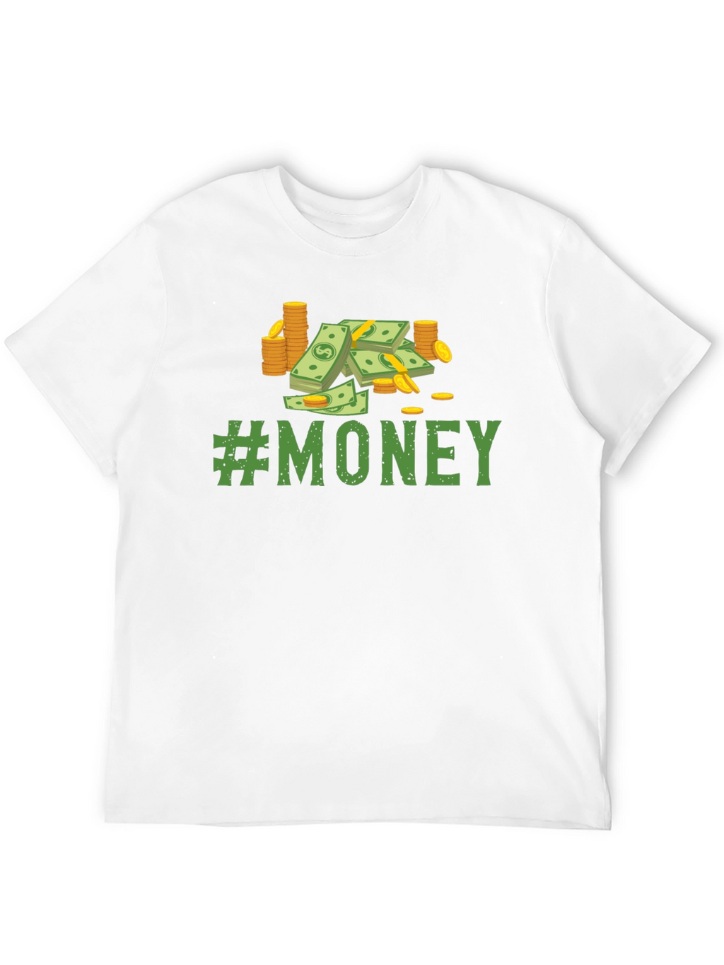 #Money T-Shirt - Black Cotton Tee