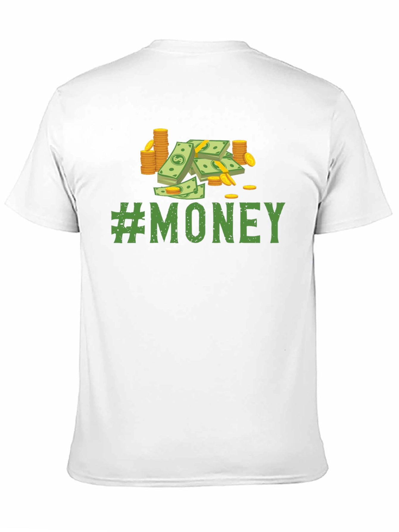 #Money T-Shirt - Black Cotton Tee