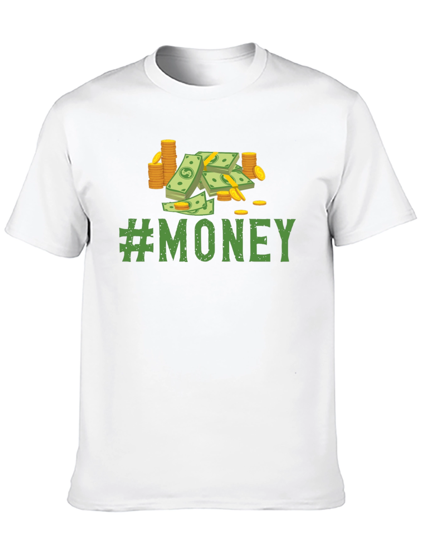 #Money T-Shirt - Black Cotton Tee