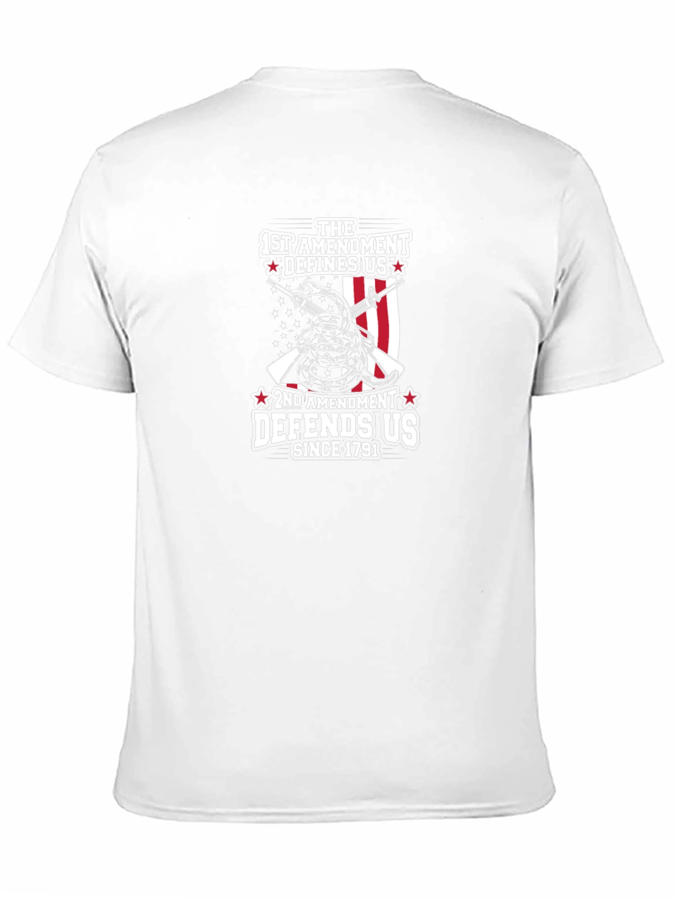 1st & 2nd Amendment Graphic T-Shirt