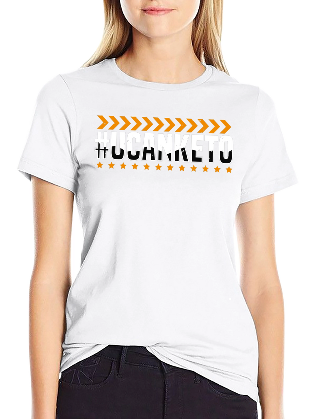 #UCANKETO Graphic Print T-Shirt