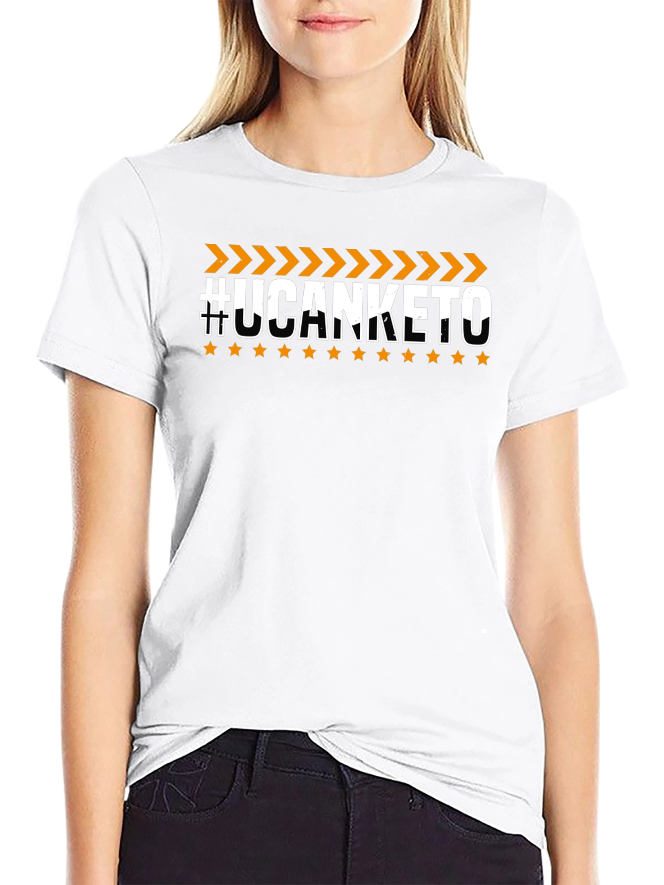#UCANKETO Graphic Print T-Shirt