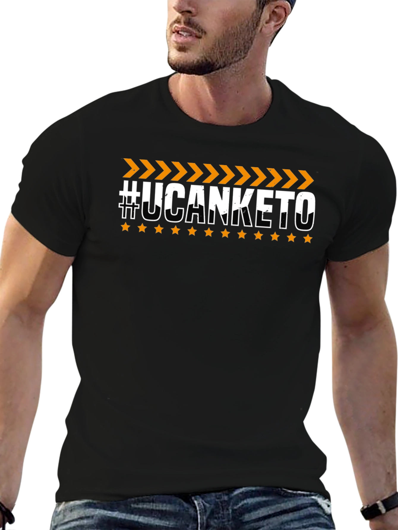 #UCANKETO Graphic Print T-Shirt
