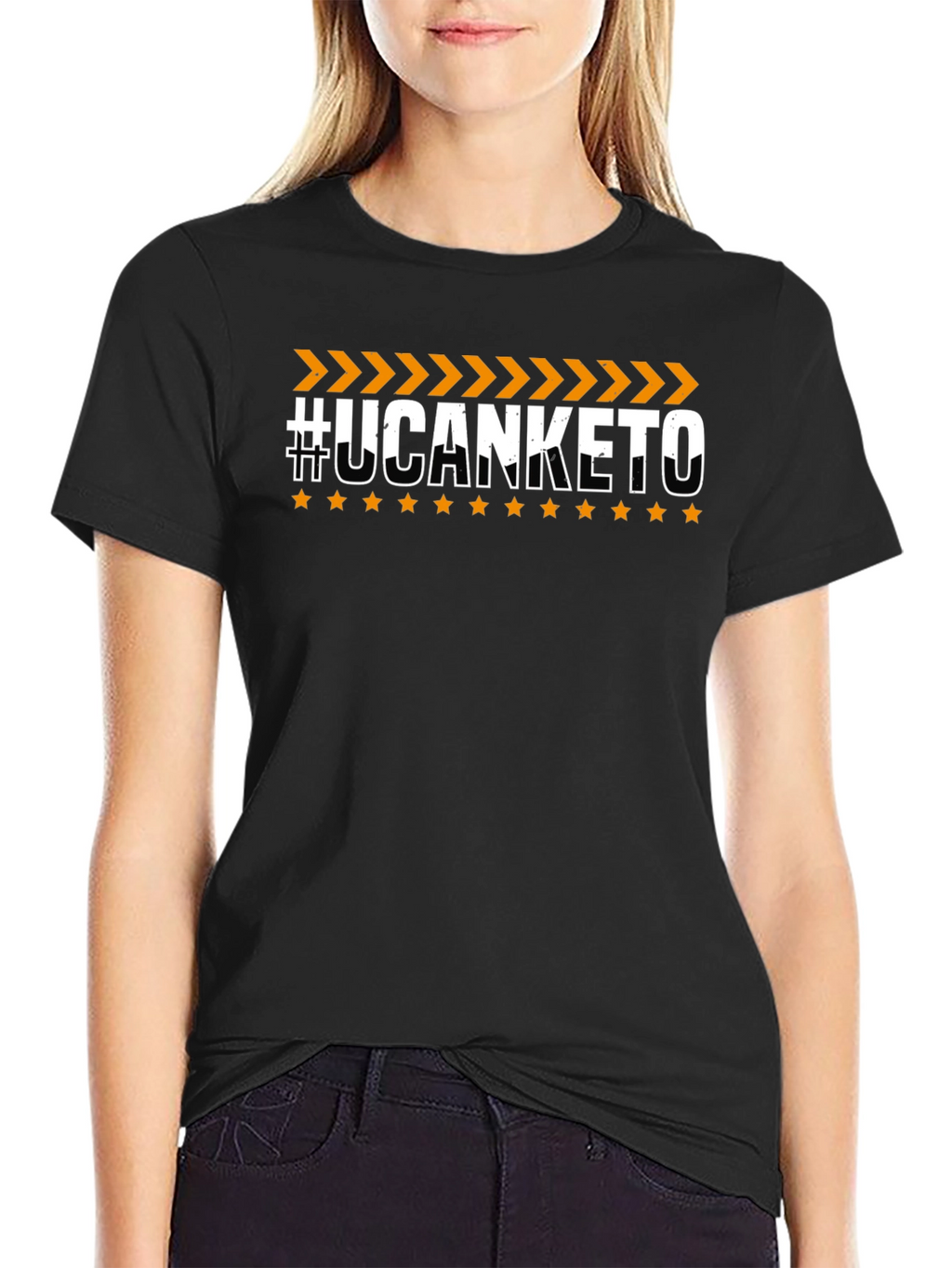 #UCANKETO Graphic Print T-Shirt