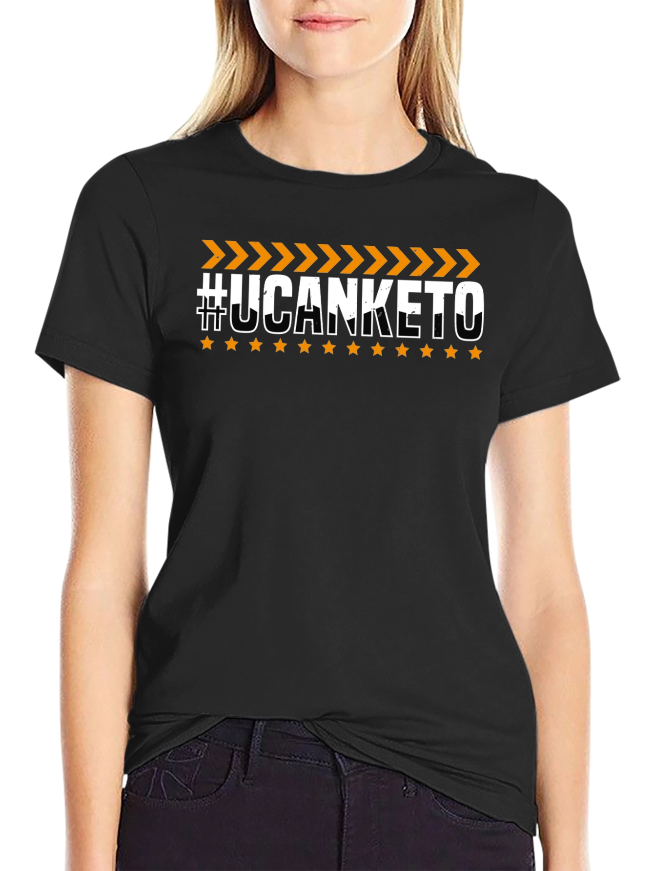 #UCANKETO Graphic Print T-Shirt